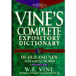 5387X: Vine's Complete Expository Dictionary of Old and New Testament Words
