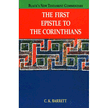 30203: The First Epistle to the Corinthians, Black's New Testament Commentary