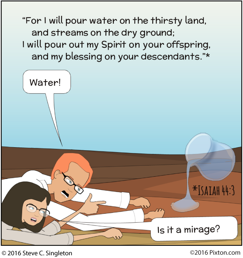 thirsty for god
