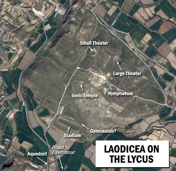 laodicea from satellite